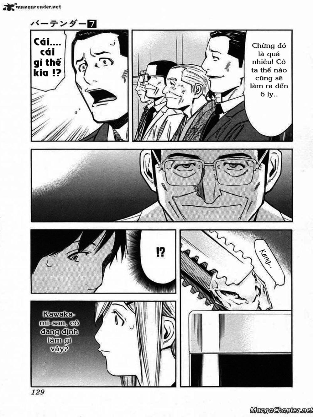 Truyện Tranh Bartender - Người Pha Chế Rượu trang 3