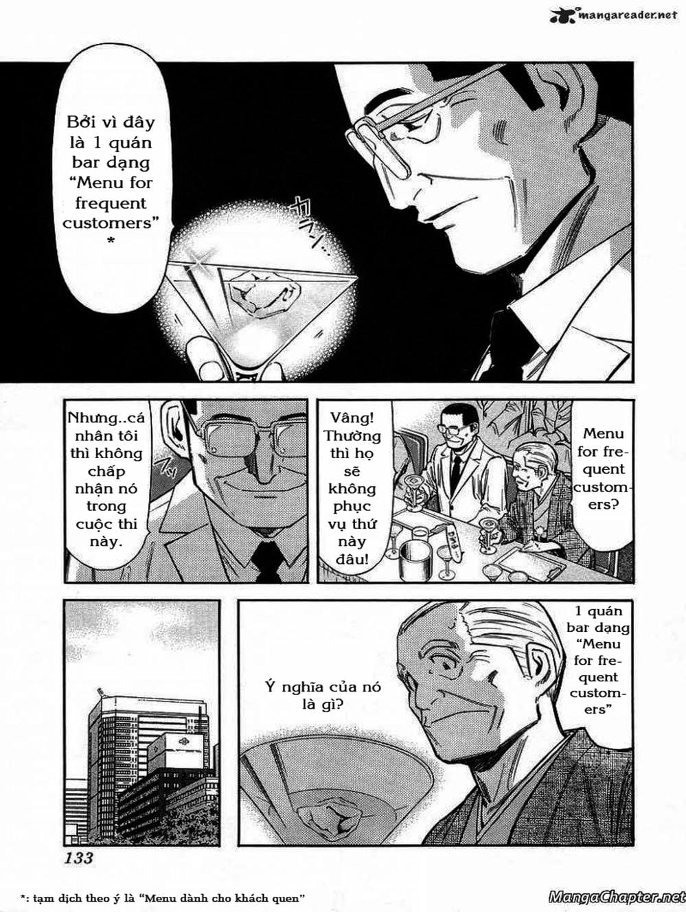 Truyện Tranh Bartender - Người Pha Chế Rượu trang 3