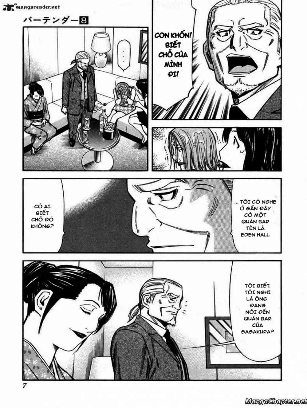 Truyện Tranh Bartender - Người Pha Chế Rượu trang 3