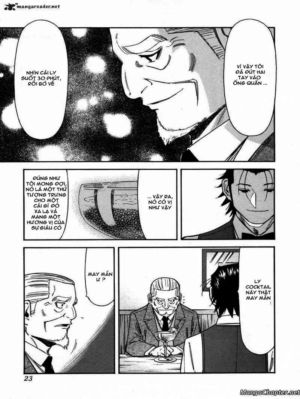 Truyện Tranh Bartender - Người Pha Chế Rượu trang 3