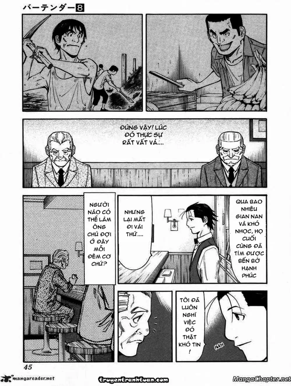 Truyện Tranh Bartender - Người Pha Chế Rượu trang 3