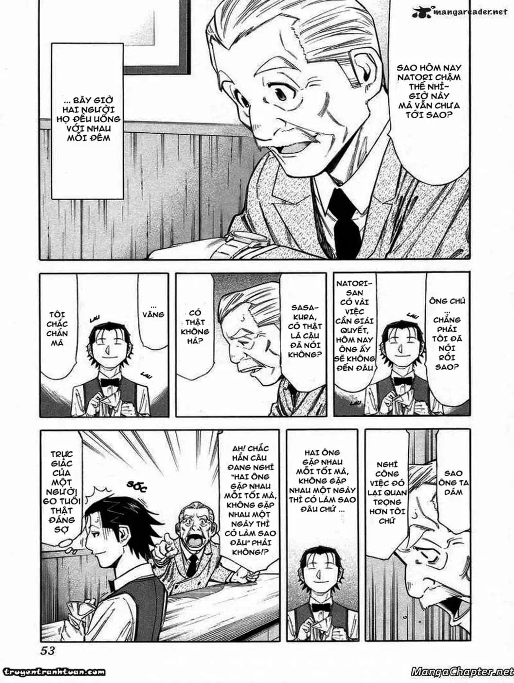 Truyện Tranh Bartender - Người Pha Chế Rượu trang 3