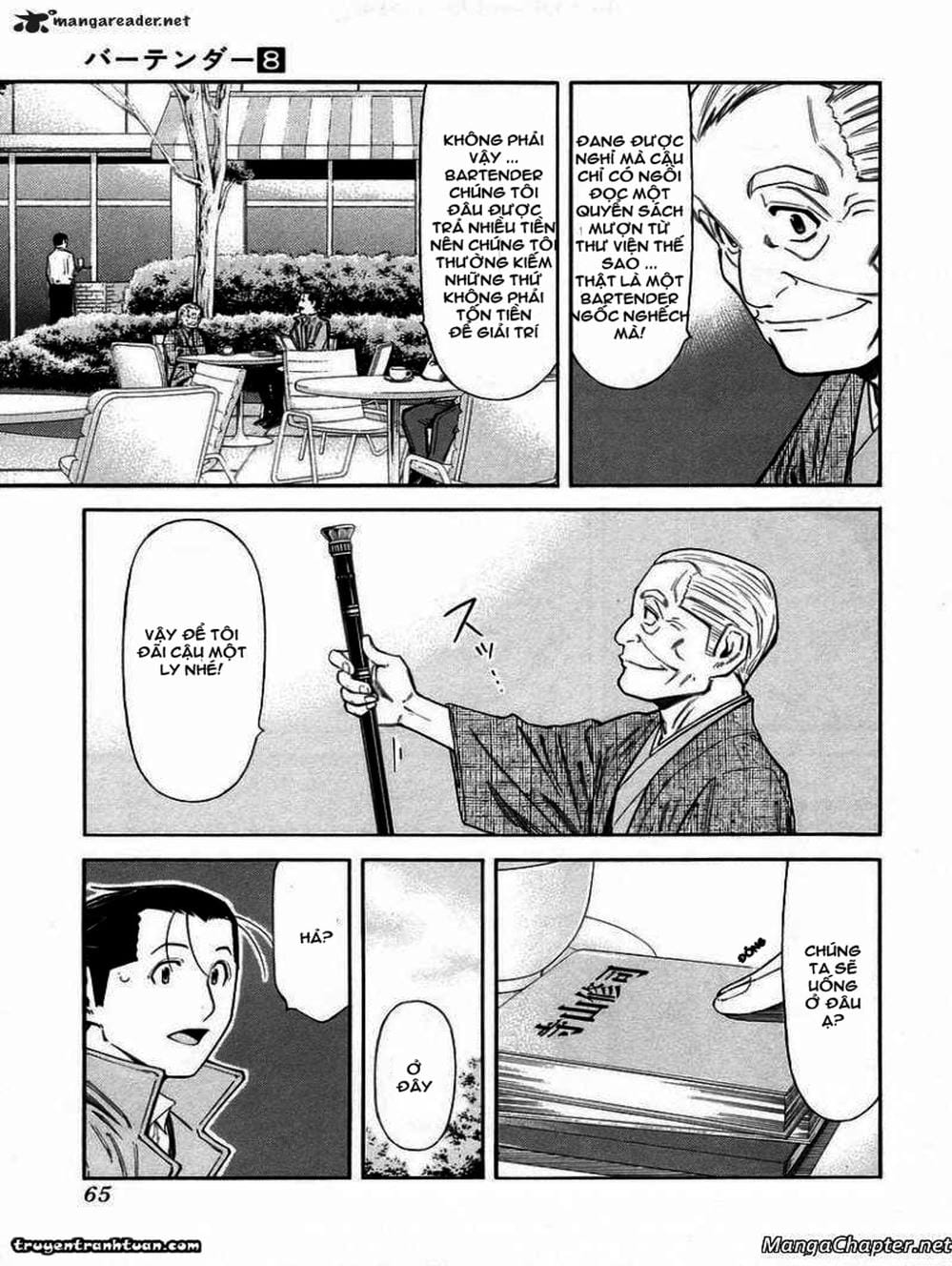 Truyện Tranh Bartender - Người Pha Chế Rượu trang 3