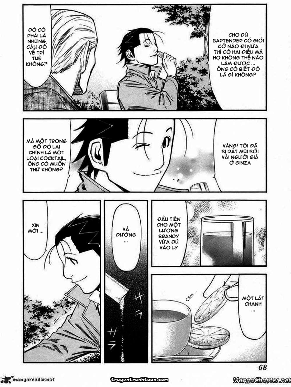 Truyện Tranh Bartender - Người Pha Chế Rượu trang 3