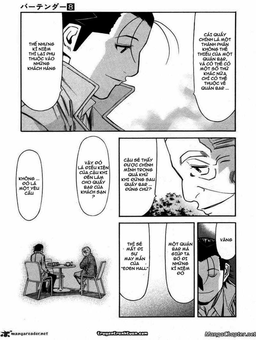 Truyện Tranh Bartender - Người Pha Chế Rượu trang 3