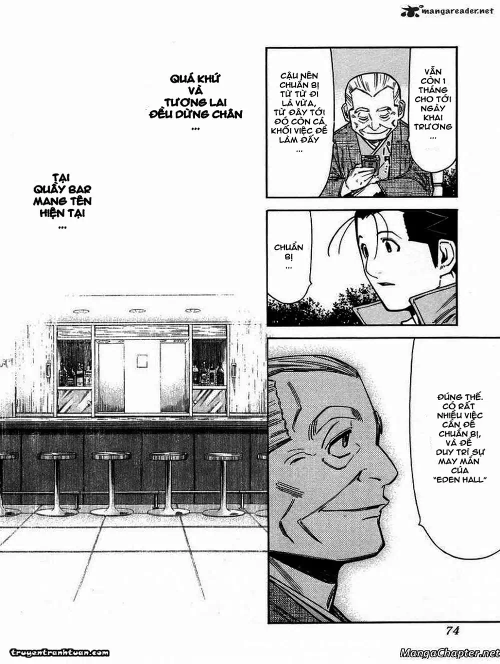 Truyện Tranh Bartender - Người Pha Chế Rượu trang 3