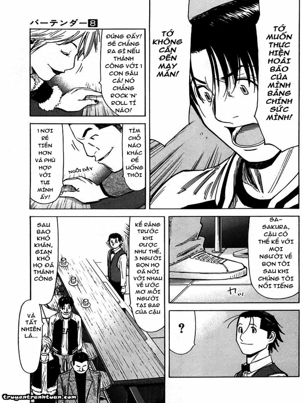 Truyện Tranh Bartender - Người Pha Chế Rượu trang 3
