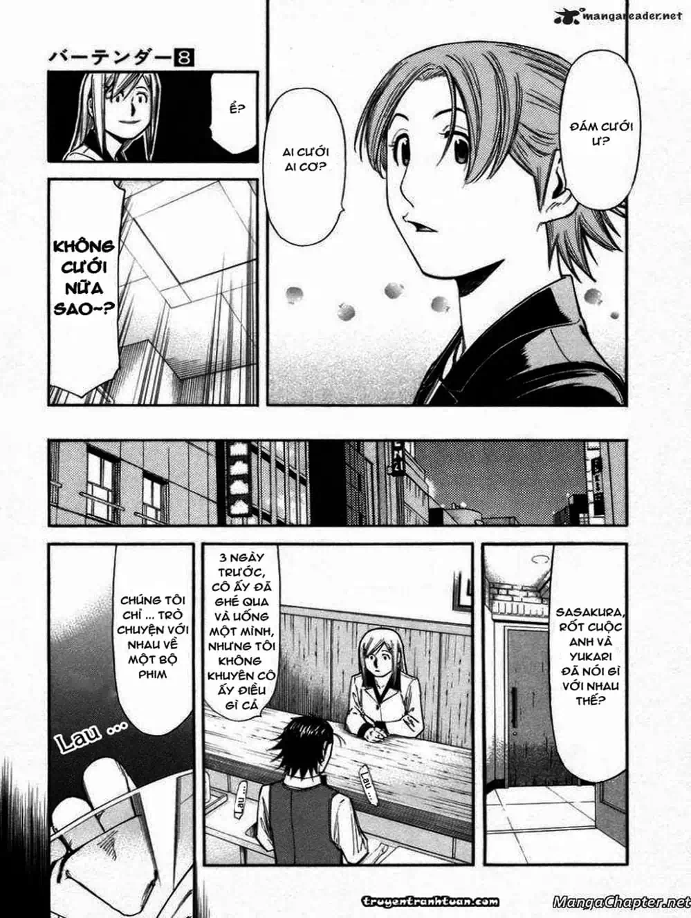 Truyện Tranh Bartender - Người Pha Chế Rượu trang 3