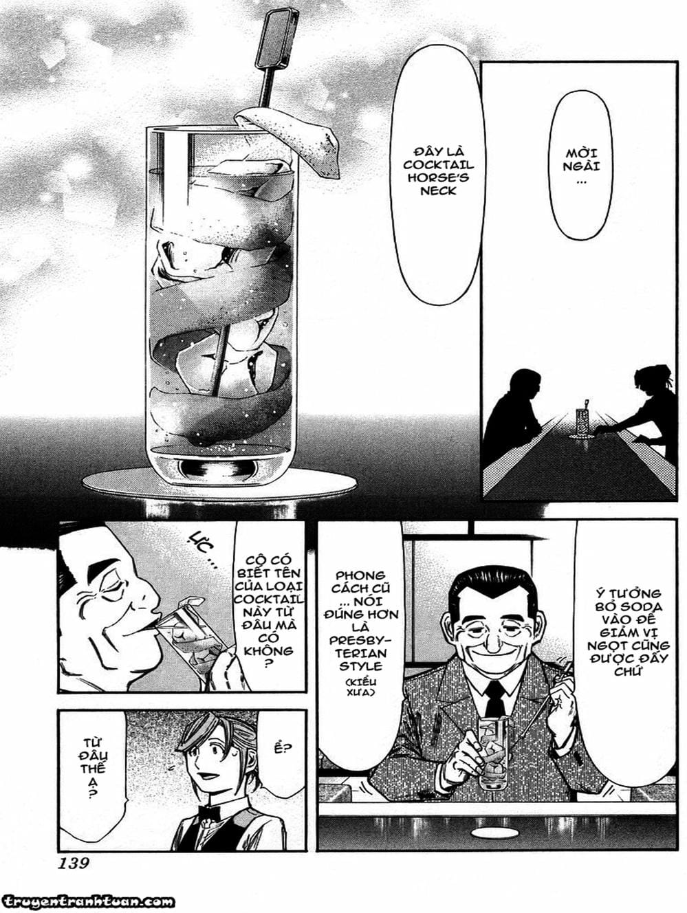 Truyện Tranh Bartender - Người Pha Chế Rượu trang 3