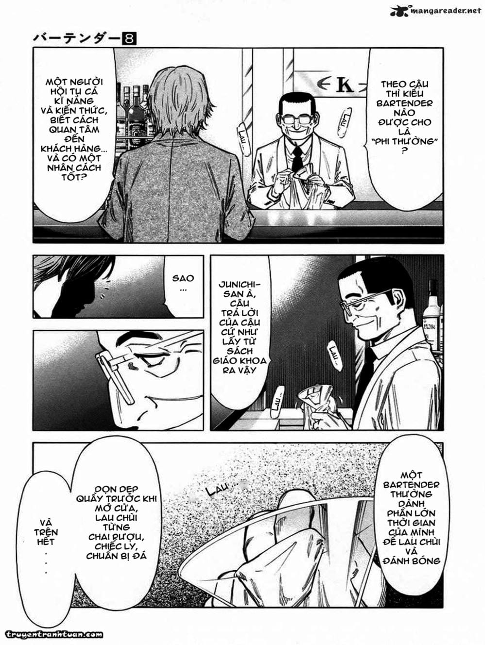 Truyện Tranh Bartender - Người Pha Chế Rượu trang 3
