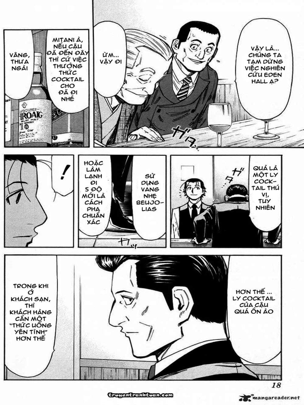 Truyện Tranh Bartender - Người Pha Chế Rượu trang 3