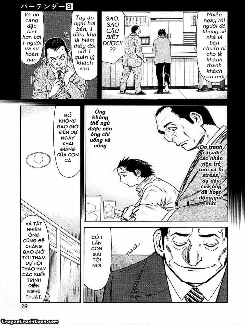 Truyện Tranh Bartender - Người Pha Chế Rượu trang 3