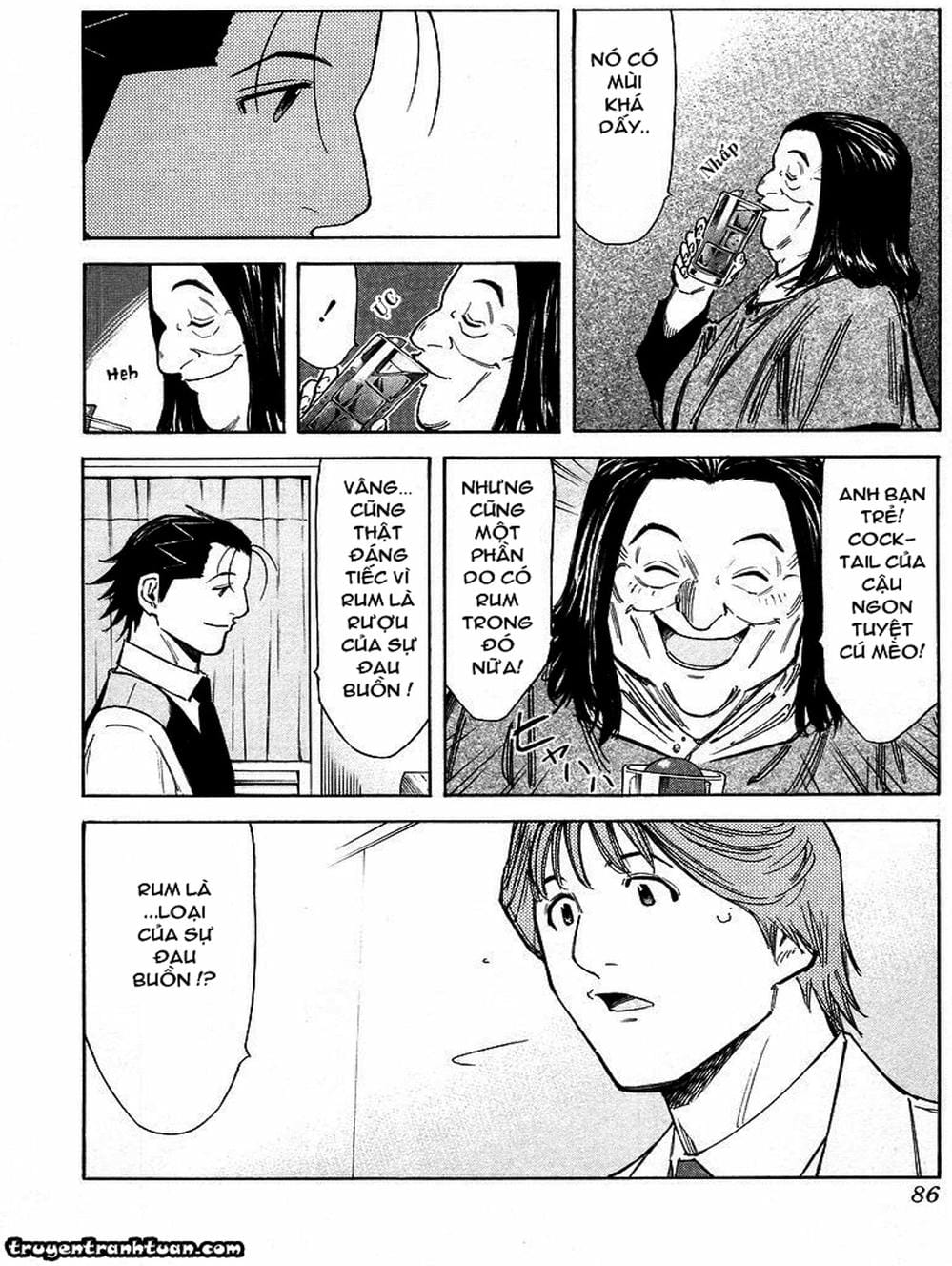 Truyện Tranh Bartender - Người Pha Chế Rượu trang 3