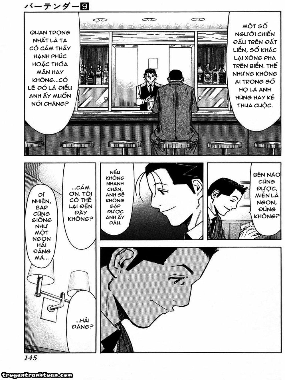 Truyện Tranh Bartender - Người Pha Chế Rượu trang 3