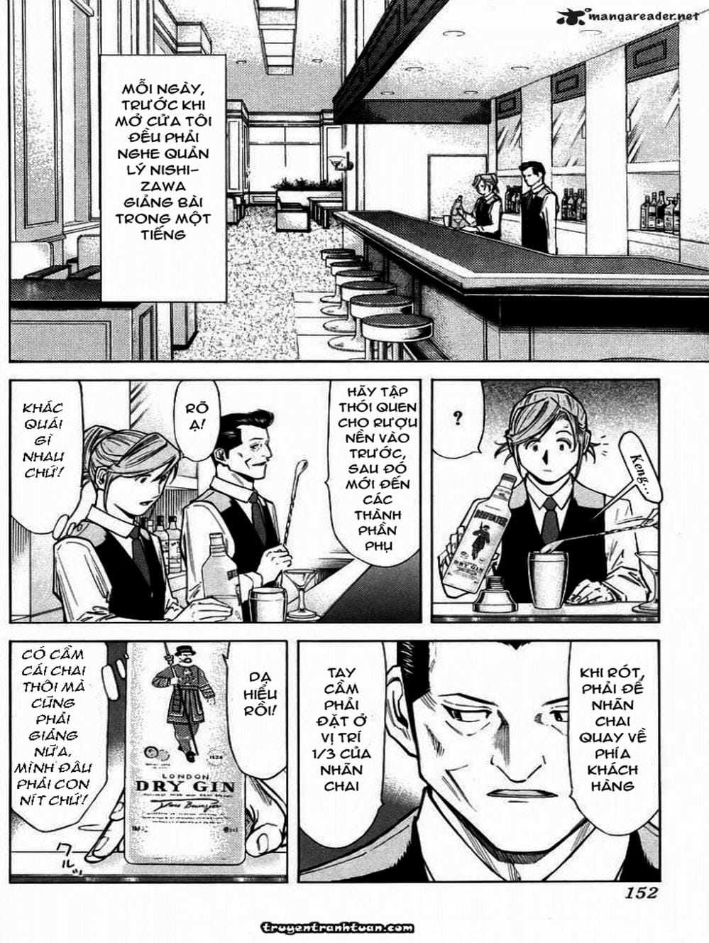 Truyện Tranh Bartender - Người Pha Chế Rượu trang 3