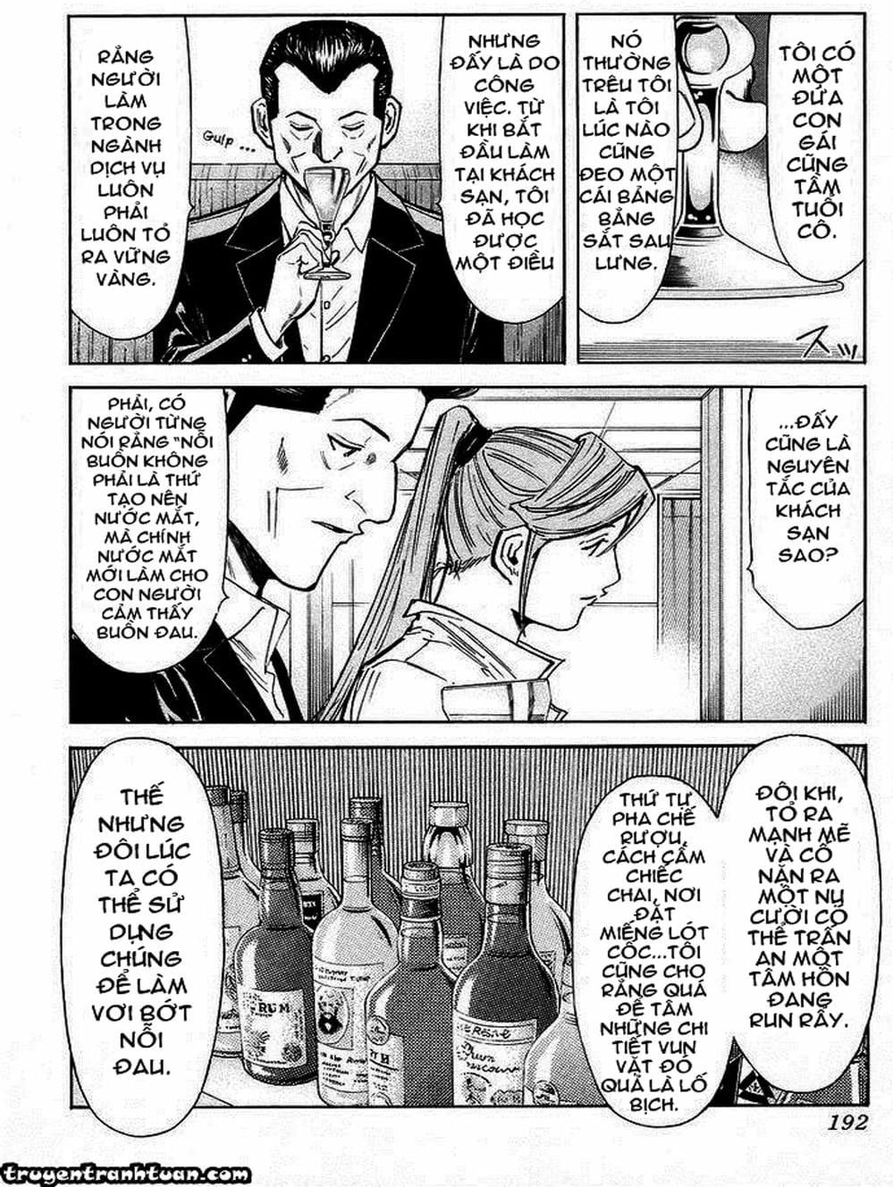 Truyện Tranh Bartender - Người Pha Chế Rượu trang 3