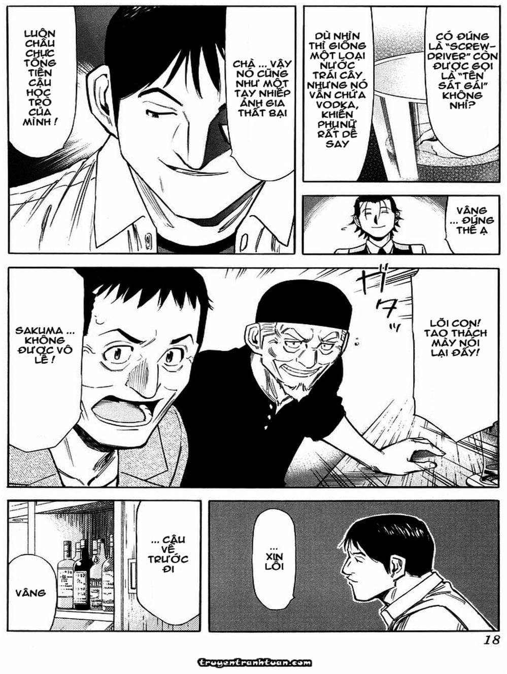 Truyện Tranh Bartender - Người Pha Chế Rượu trang 3