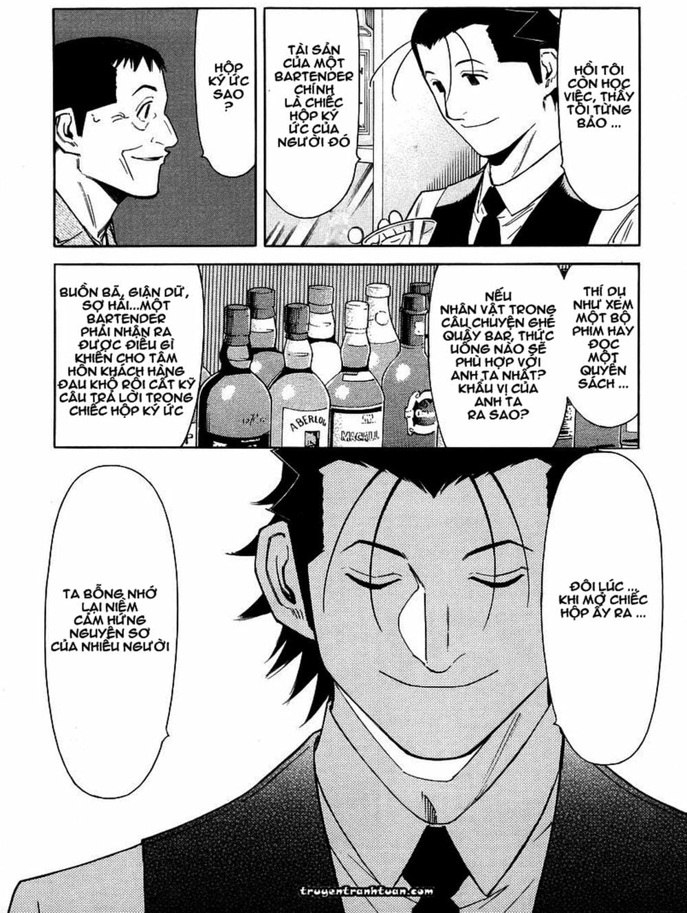 Truyện Tranh Bartender - Người Pha Chế Rượu trang 3