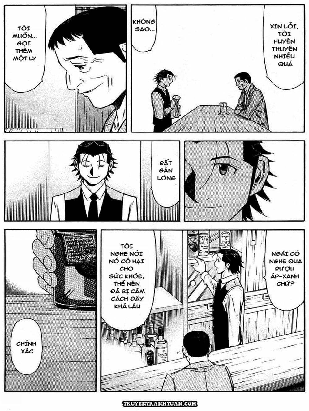 Truyện Tranh Bartender - Người Pha Chế Rượu trang 3