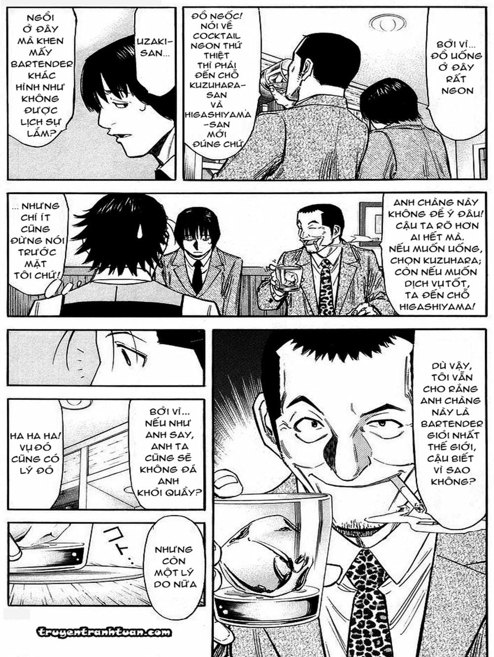 Truyện Tranh Bartender - Người Pha Chế Rượu trang 3
