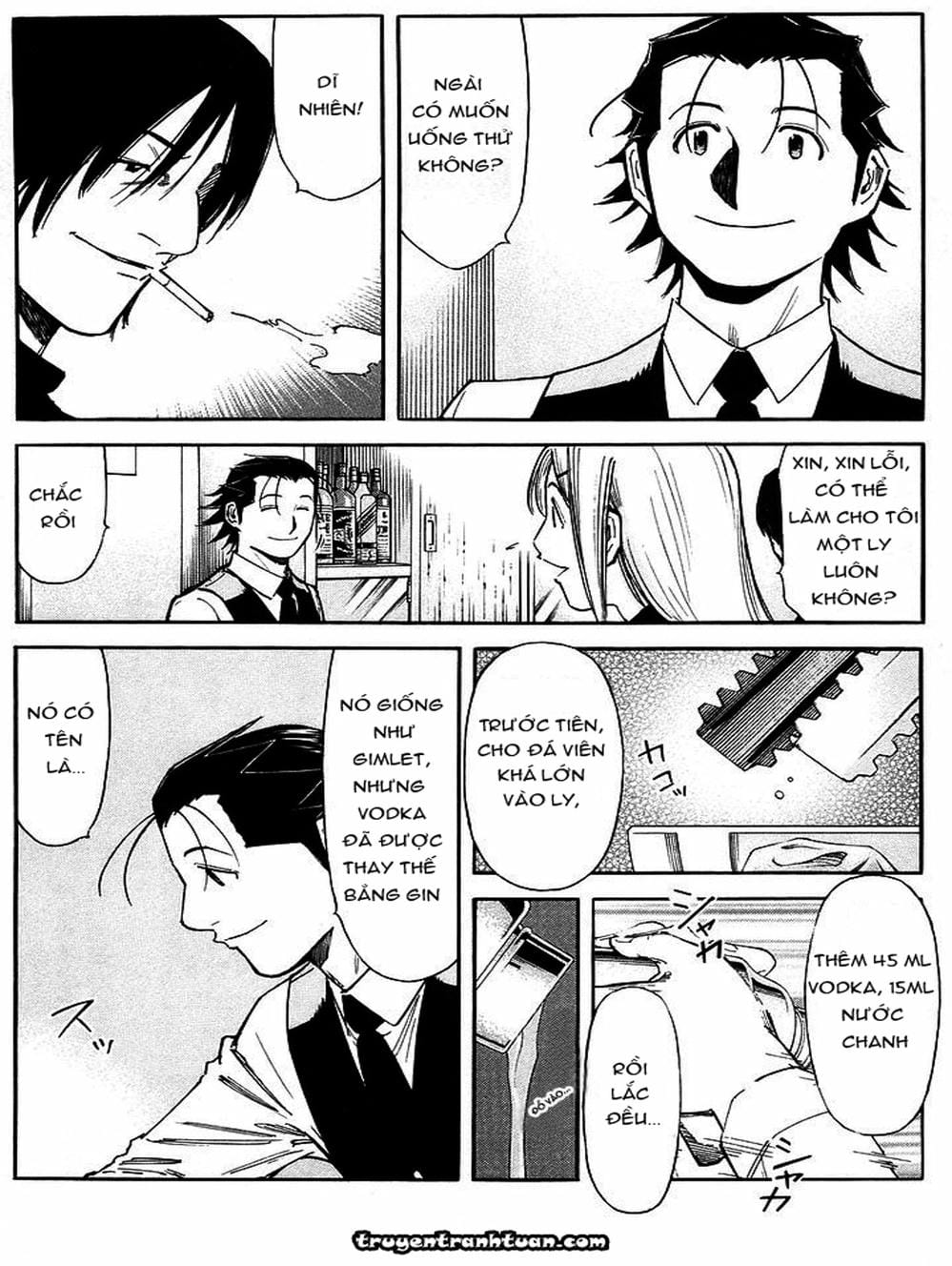 Truyện Tranh Bartender - Người Pha Chế Rượu trang 3