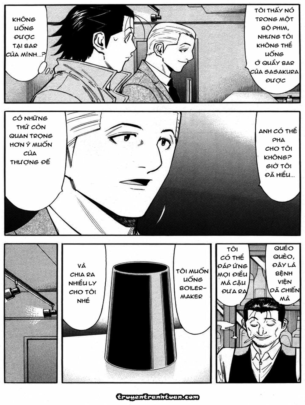 Truyện Tranh Bartender - Người Pha Chế Rượu trang 3