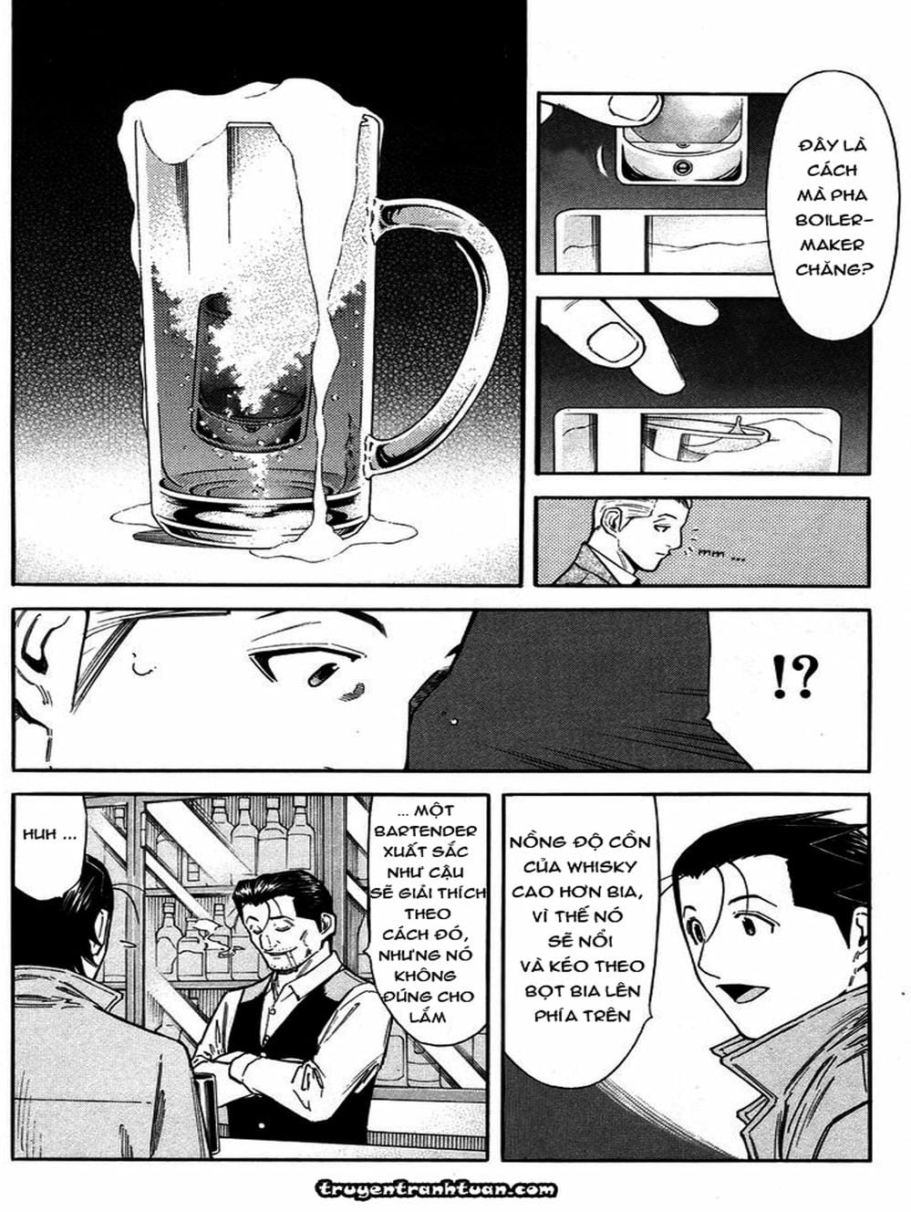 Truyện Tranh Bartender - Người Pha Chế Rượu trang 3