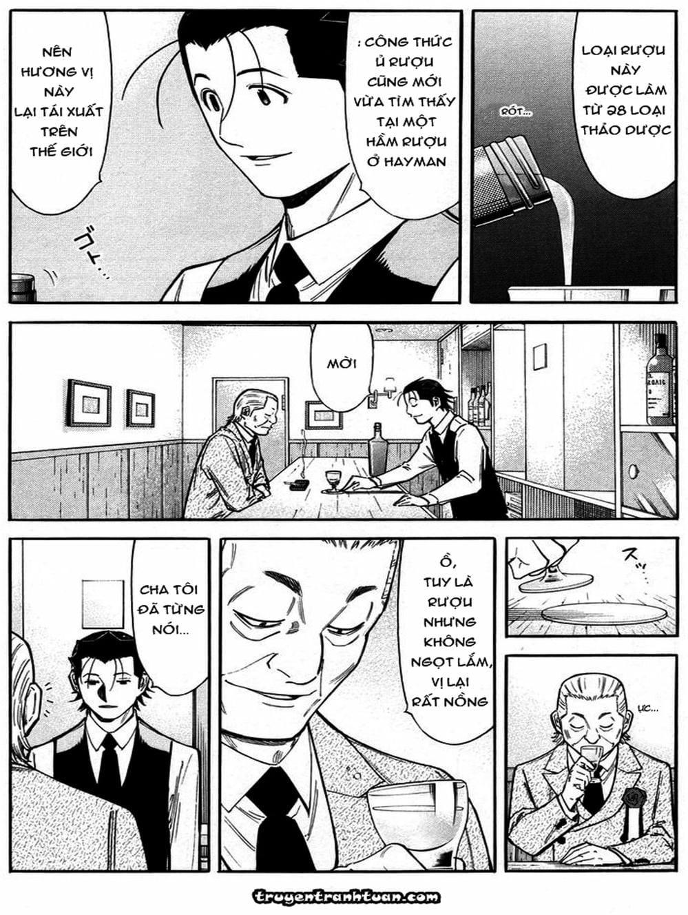 Truyện Tranh Bartender - Người Pha Chế Rượu trang 3