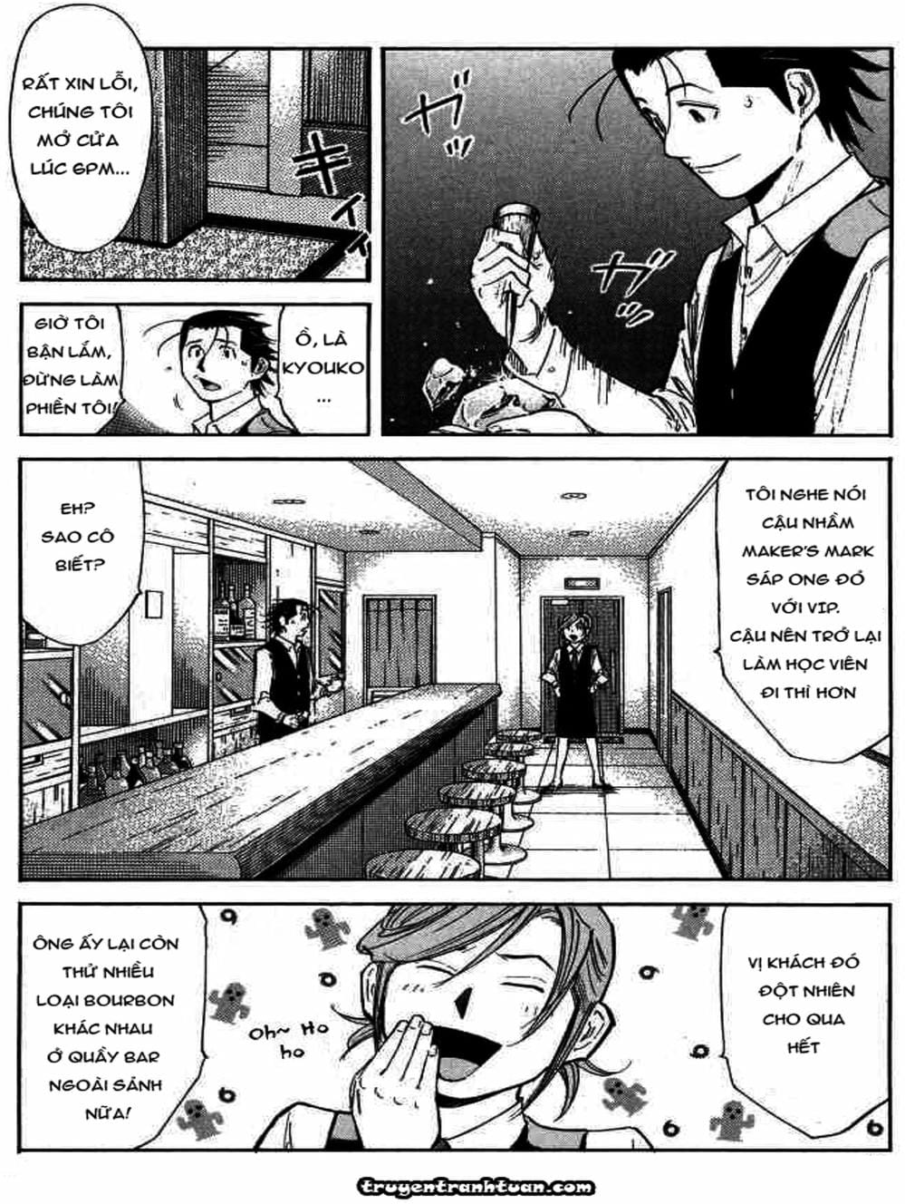 Truyện Tranh Bartender - Người Pha Chế Rượu trang 3