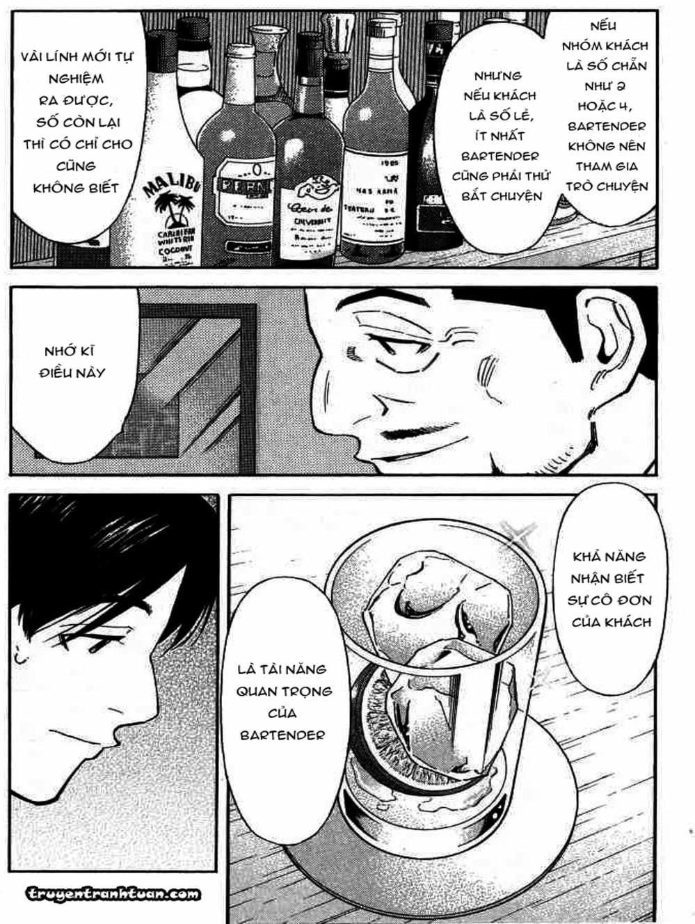 Truyện Tranh Bartender - Người Pha Chế Rượu trang 3