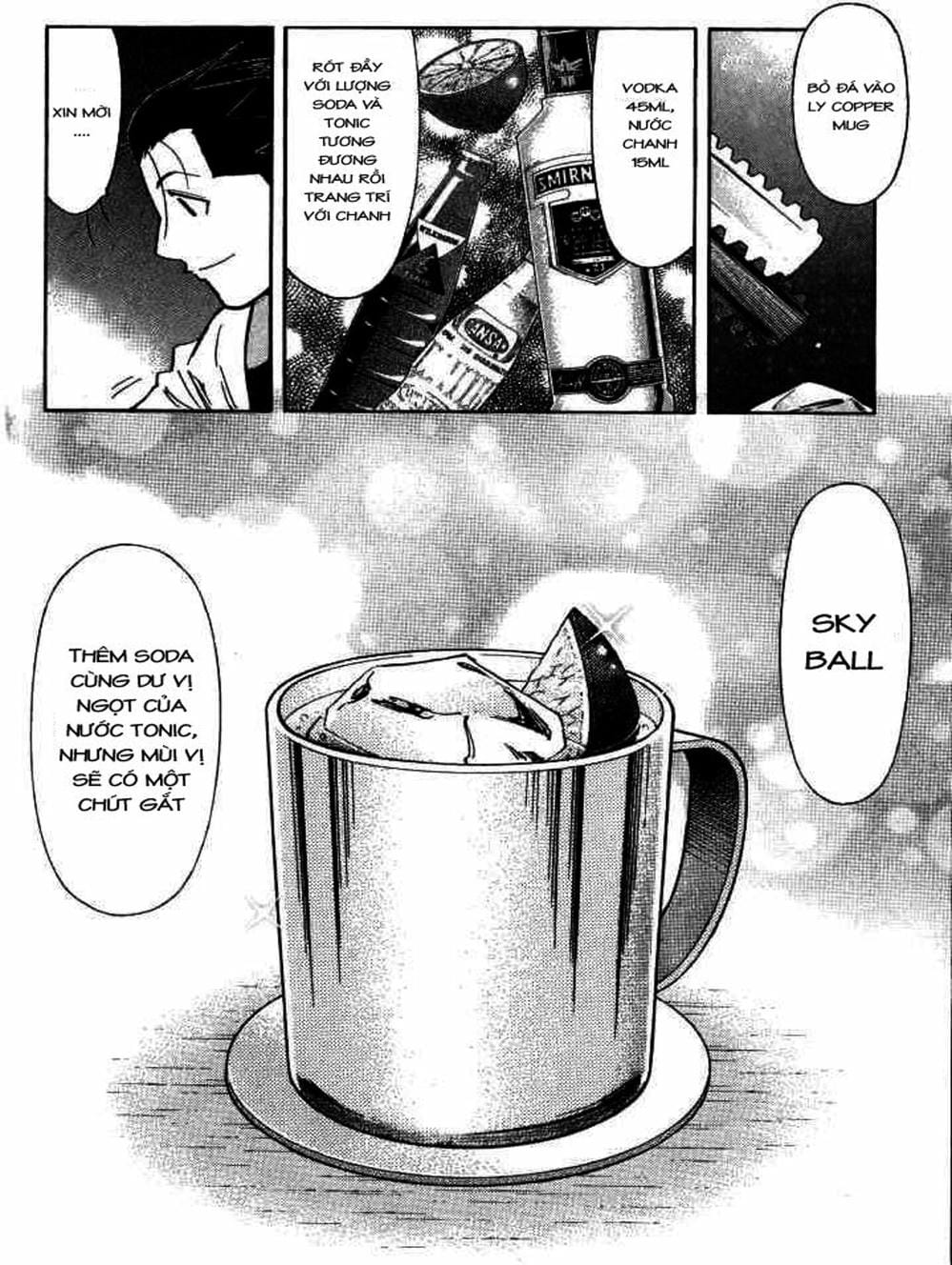 Truyện Tranh Bartender - Người Pha Chế Rượu trang 3