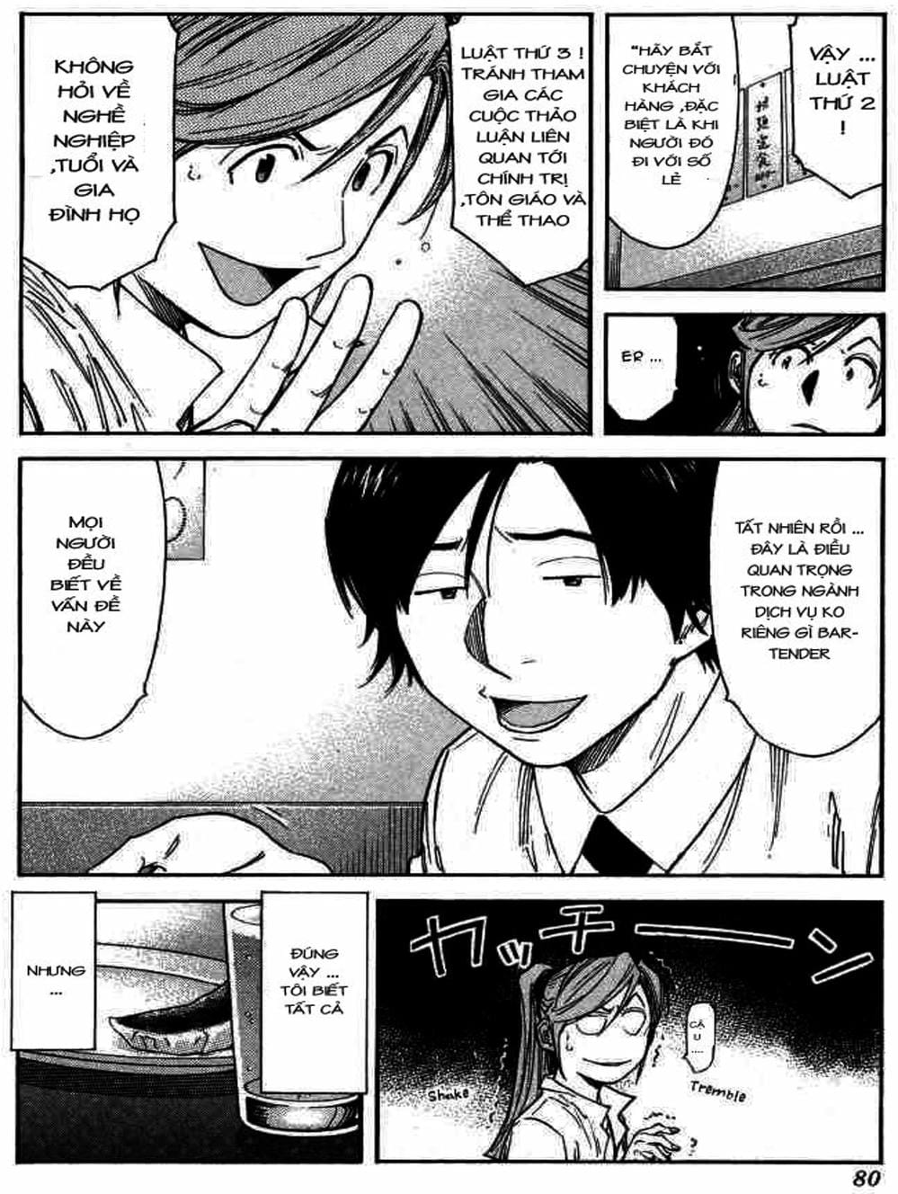 Truyện Tranh Bartender - Người Pha Chế Rượu trang 3
