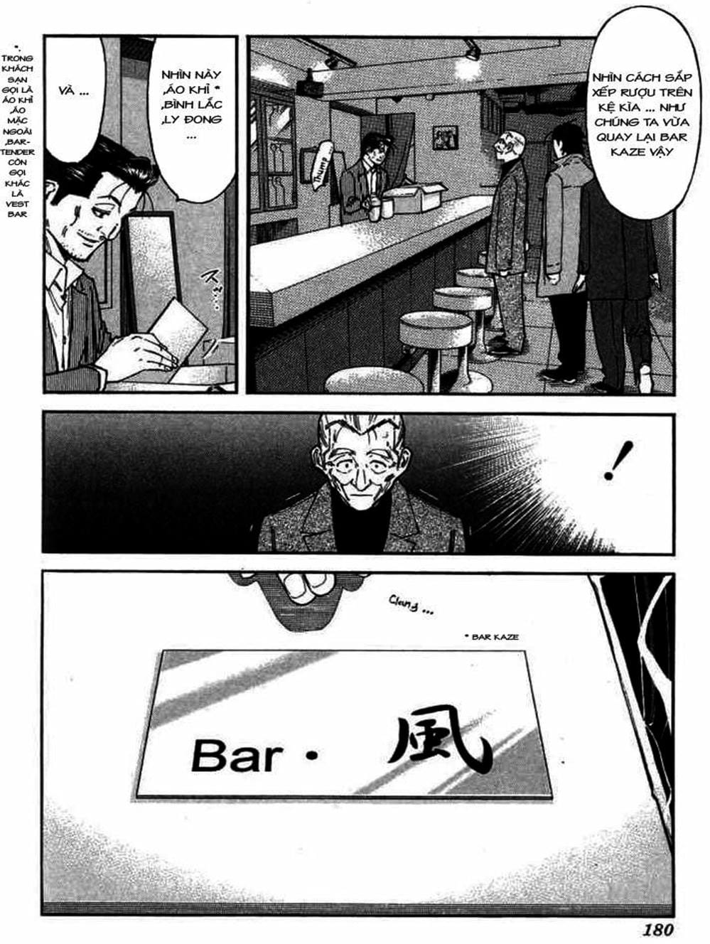 Truyện Tranh Bartender - Người Pha Chế Rượu trang 3