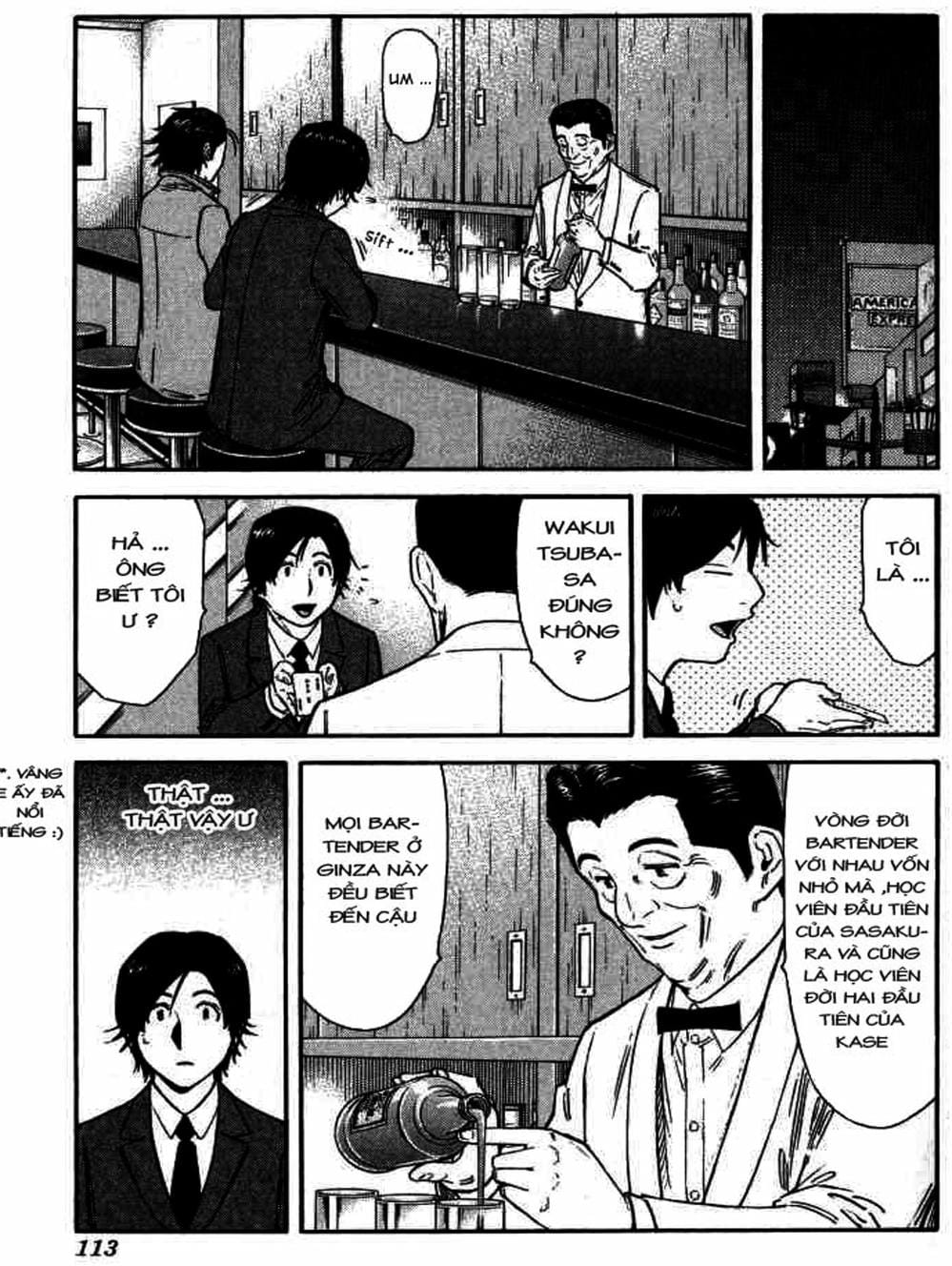 Truyện Tranh Bartender - Người Pha Chế Rượu trang 3