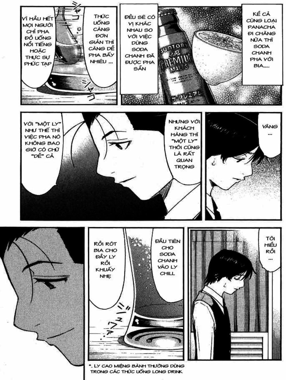 Truyện Tranh Bartender - Người Pha Chế Rượu trang 3