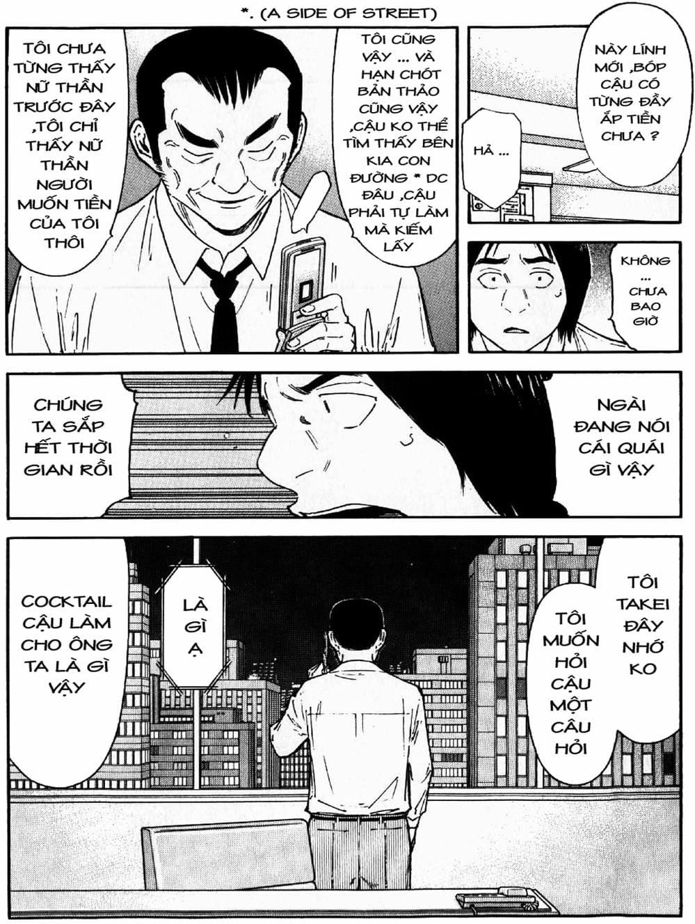 Truyện Tranh Bartender - Người Pha Chế Rượu trang 3