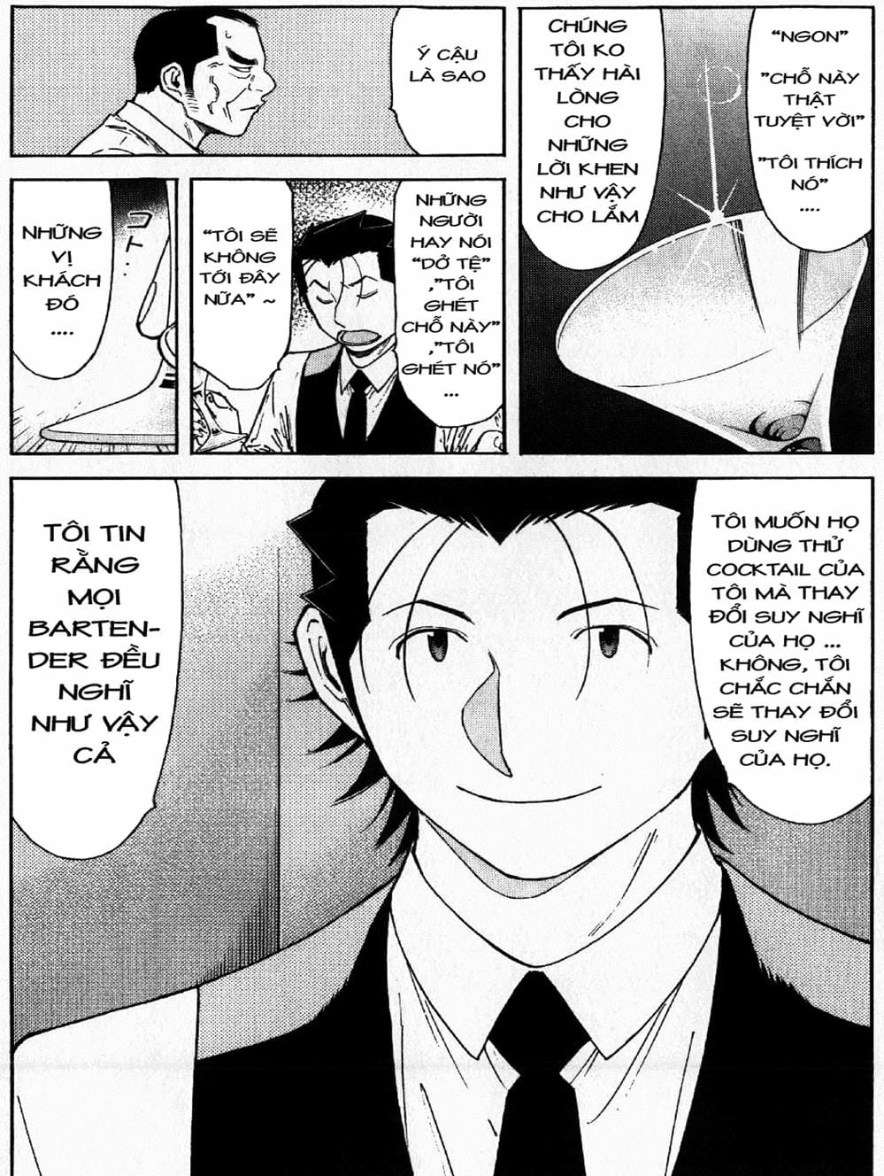 Truyện Tranh Bartender - Người Pha Chế Rượu trang 3
