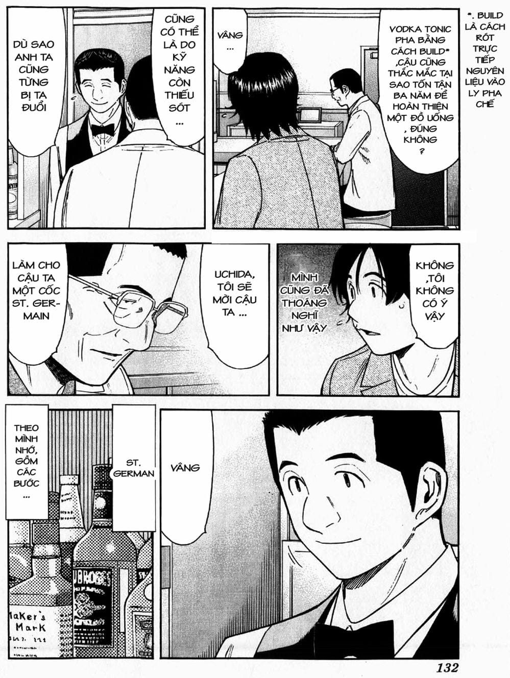 Truyện Tranh Bartender - Người Pha Chế Rượu trang 3