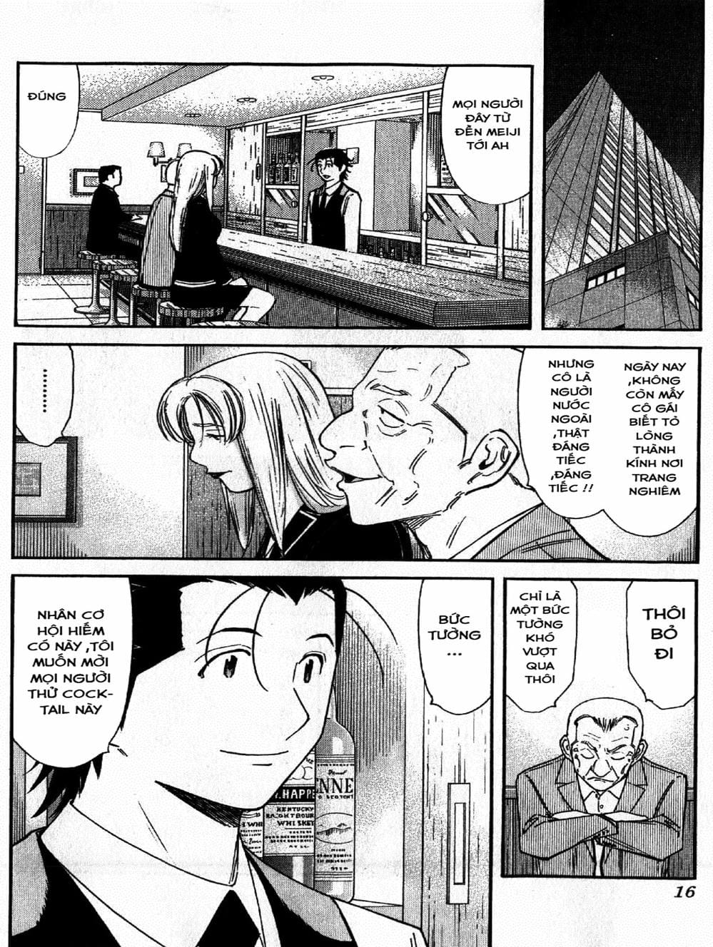 Truyện Tranh Bartender - Người Pha Chế Rượu trang 3