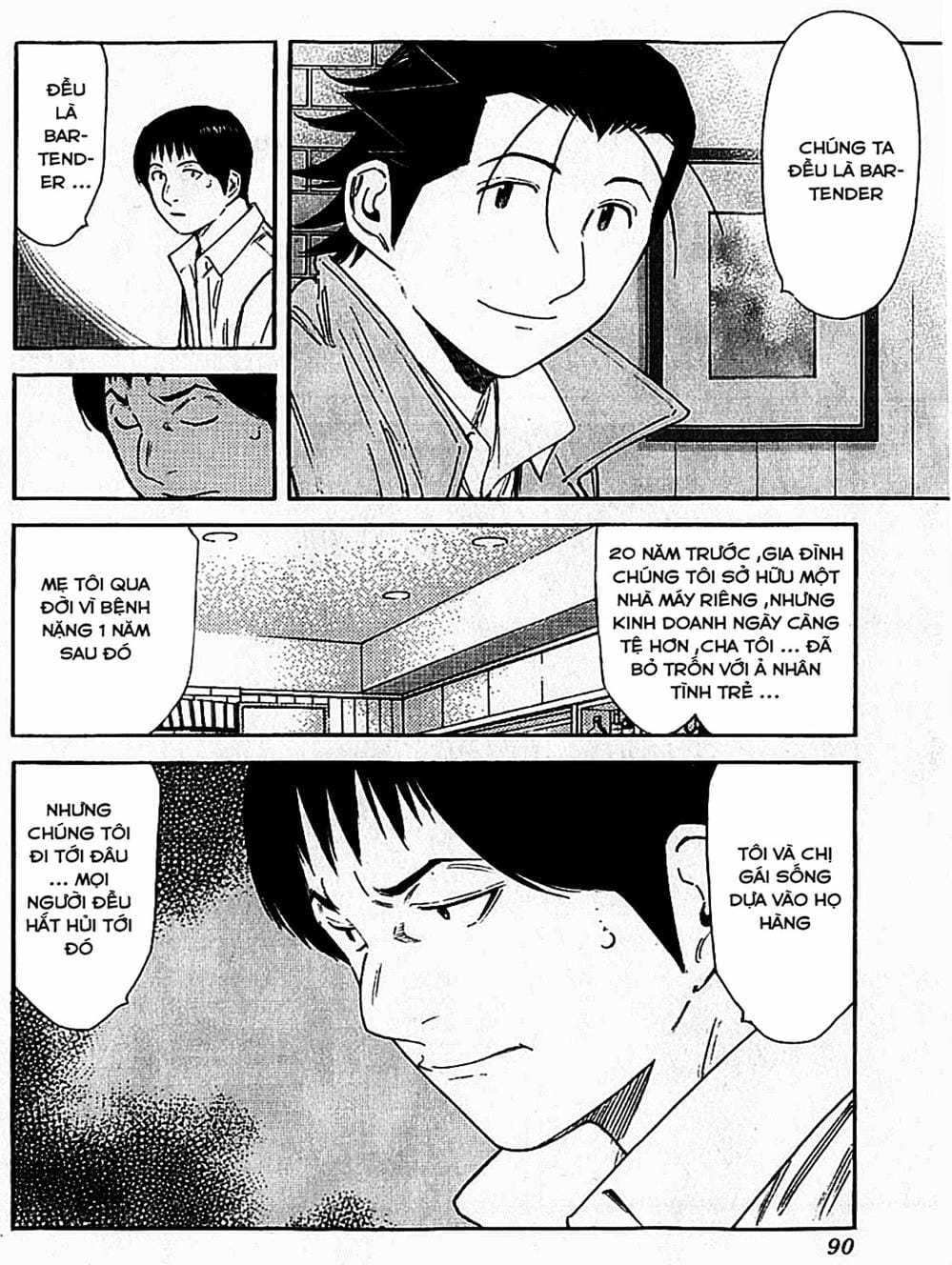 Truyện Tranh Bartender - Người Pha Chế Rượu trang 3