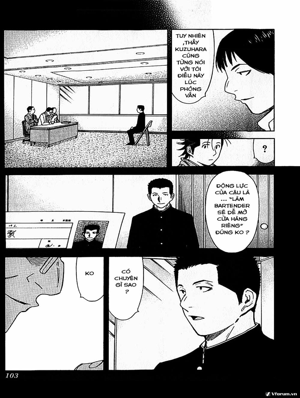 Truyện Tranh Bartender - Người Pha Chế Rượu trang 3