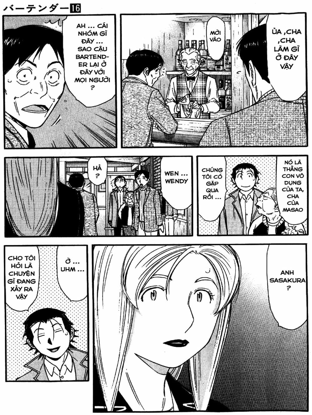 Truyện Tranh Bartender - Người Pha Chế Rượu trang 3