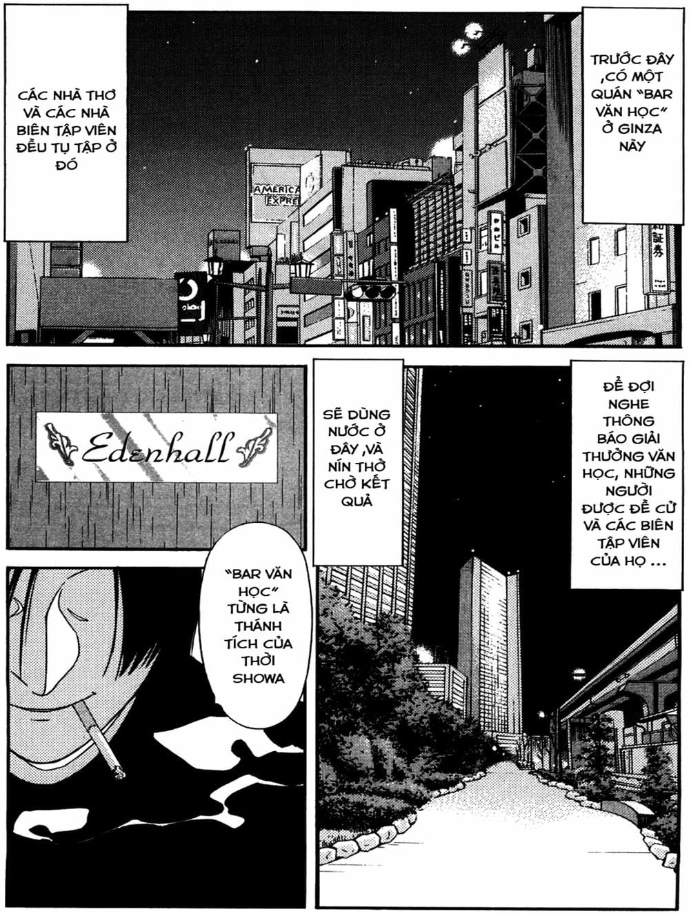Truyện Tranh Bartender - Người Pha Chế Rượu trang 3