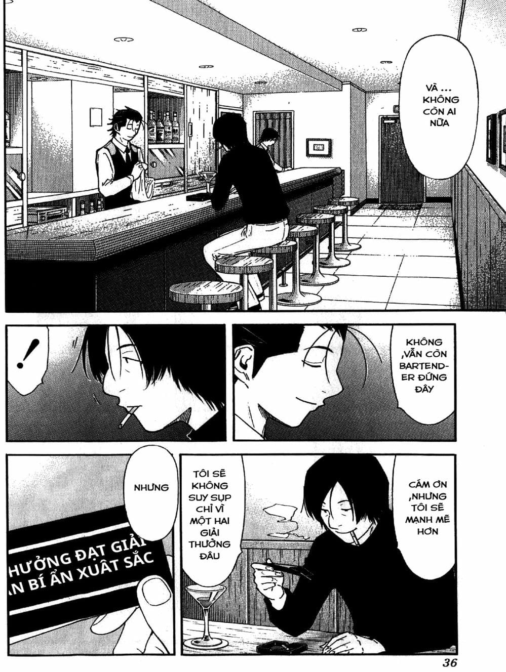 Truyện Tranh Bartender - Người Pha Chế Rượu trang 3