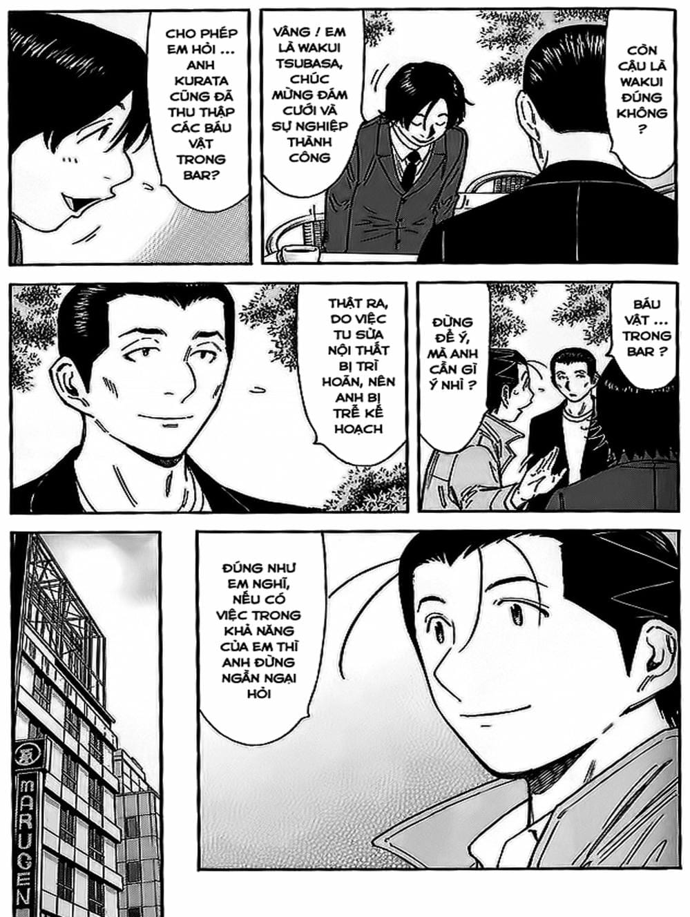 Truyện Tranh Bartender - Người Pha Chế Rượu trang 3