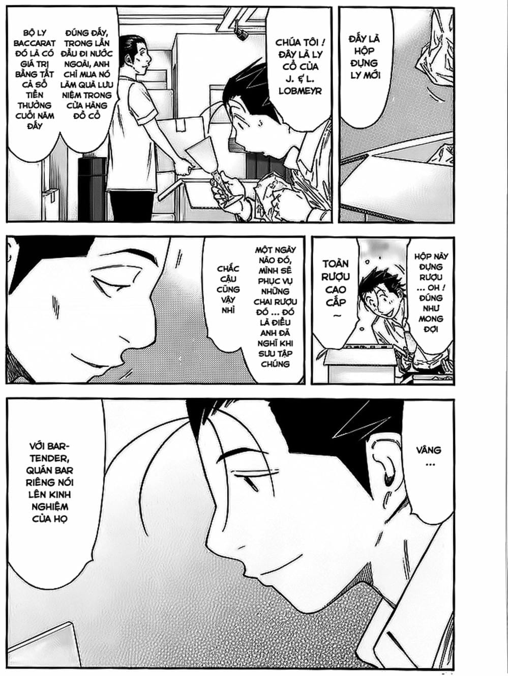 Truyện Tranh Bartender - Người Pha Chế Rượu trang 3