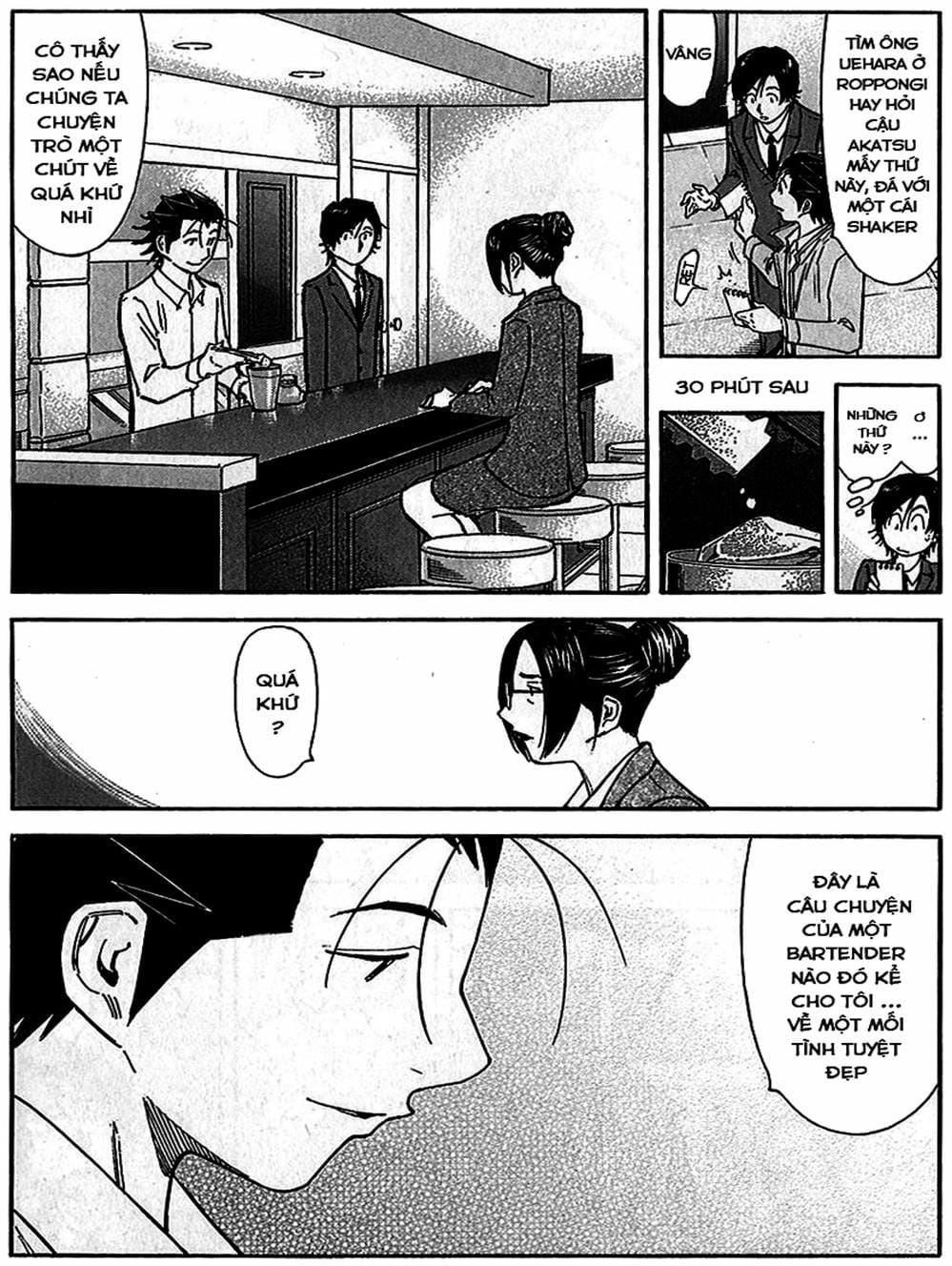Truyện Tranh Bartender - Người Pha Chế Rượu trang 3