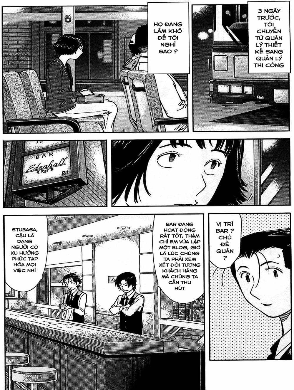Truyện Tranh Bartender - Người Pha Chế Rượu trang 3
