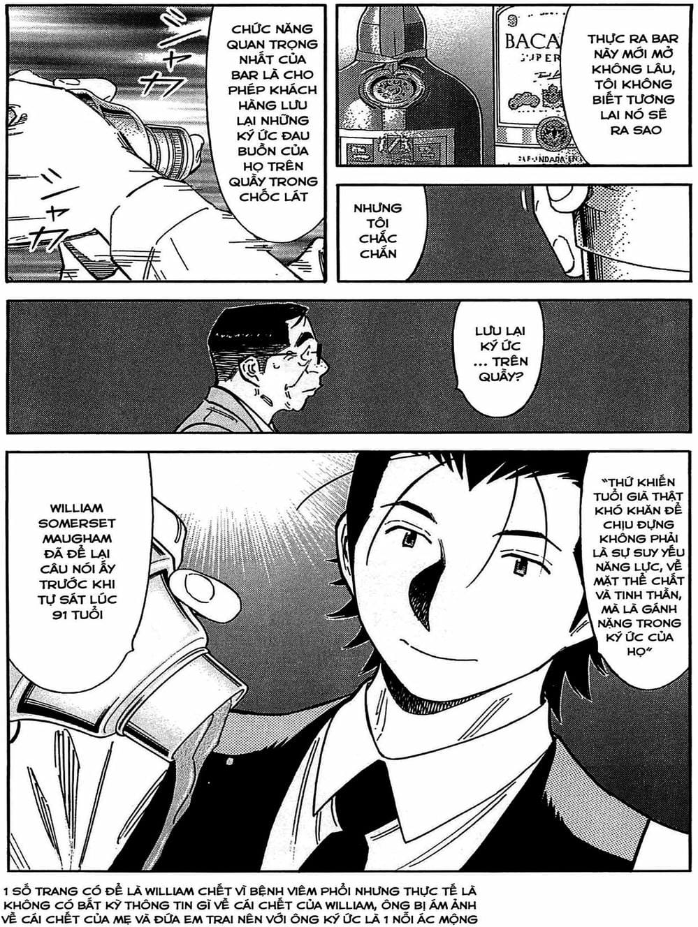 Truyện Tranh Bartender - Người Pha Chế Rượu trang 3