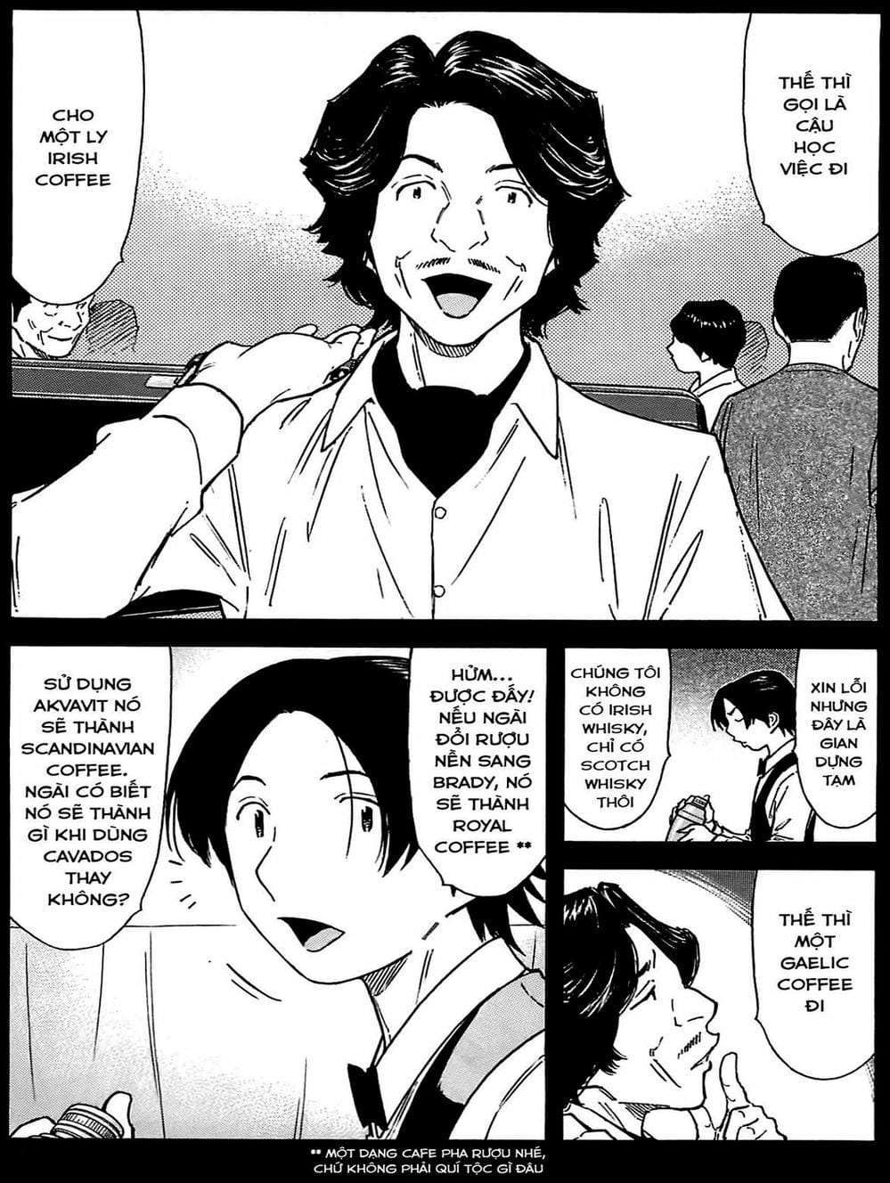 Truyện Tranh Bartender - Người Pha Chế Rượu trang 3